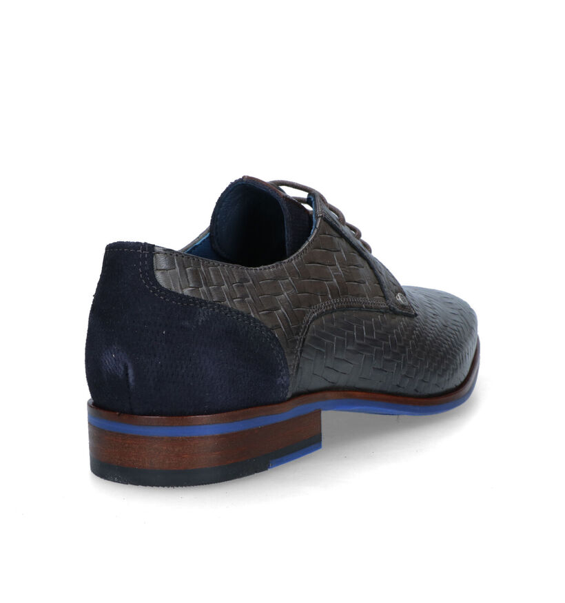 Berkelmans Oulton Chaussures habillées en Gris pour hommes (323070) - pour semelles orthopédiques