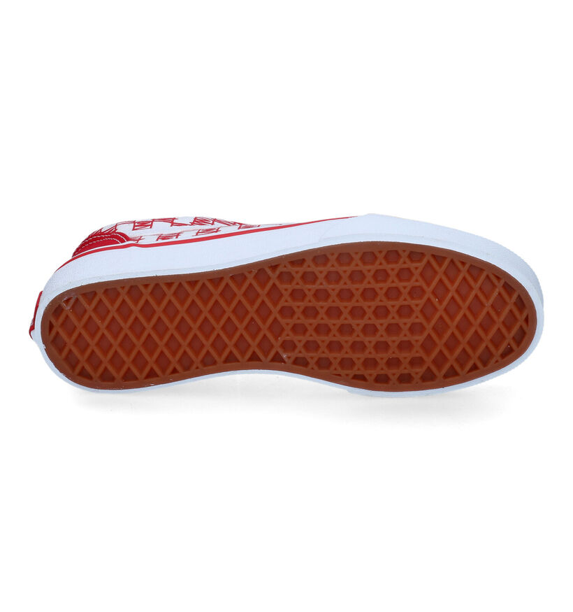 Vans Ward Baskets en Rouge en textile (312309)