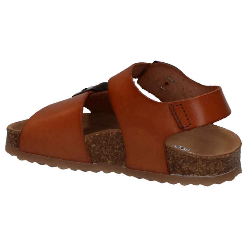 Bumba Beasy Blauwe Sandalen in leer (273235)