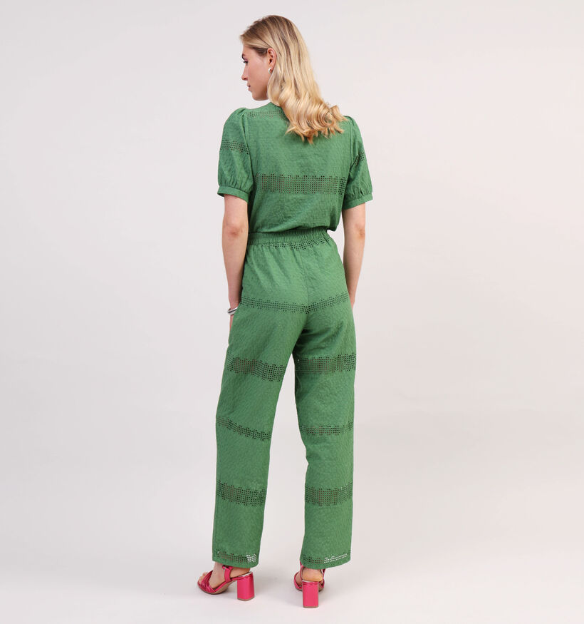 Pieces Taya Groene Broek voor dames (357393)