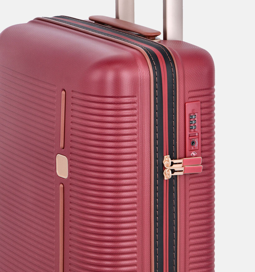 Origin Bordeaux/Cognac Reiskoffer Handbagage voor dames (376181)