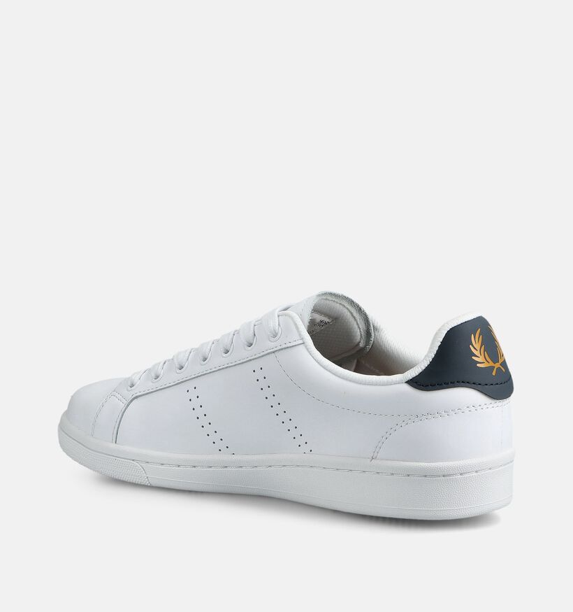 Fred Perry Witte Lage Schoenen voor heren (375108) - geschikt voor steunzolen