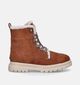 Milo & Mila Cognac Bottines voor meisjes (346926) - geschikt voor steunzolen