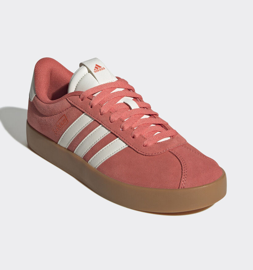 adidas VL Court 3.0 Rode Sneakers voor dames (349994)
