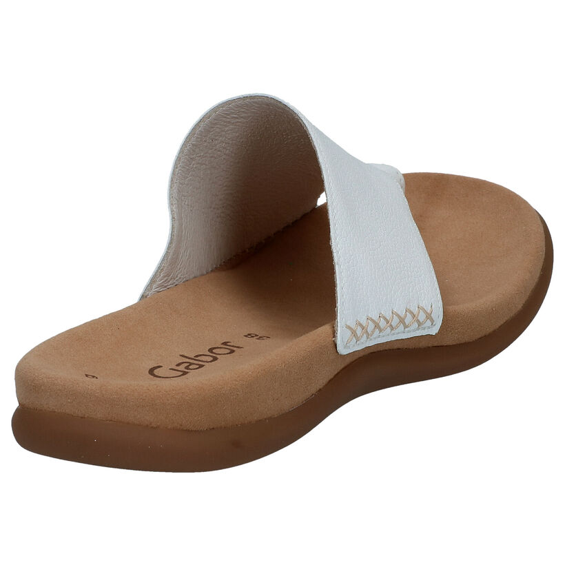 Gabor Best Fitting Cognac Slippers in leer (301879)