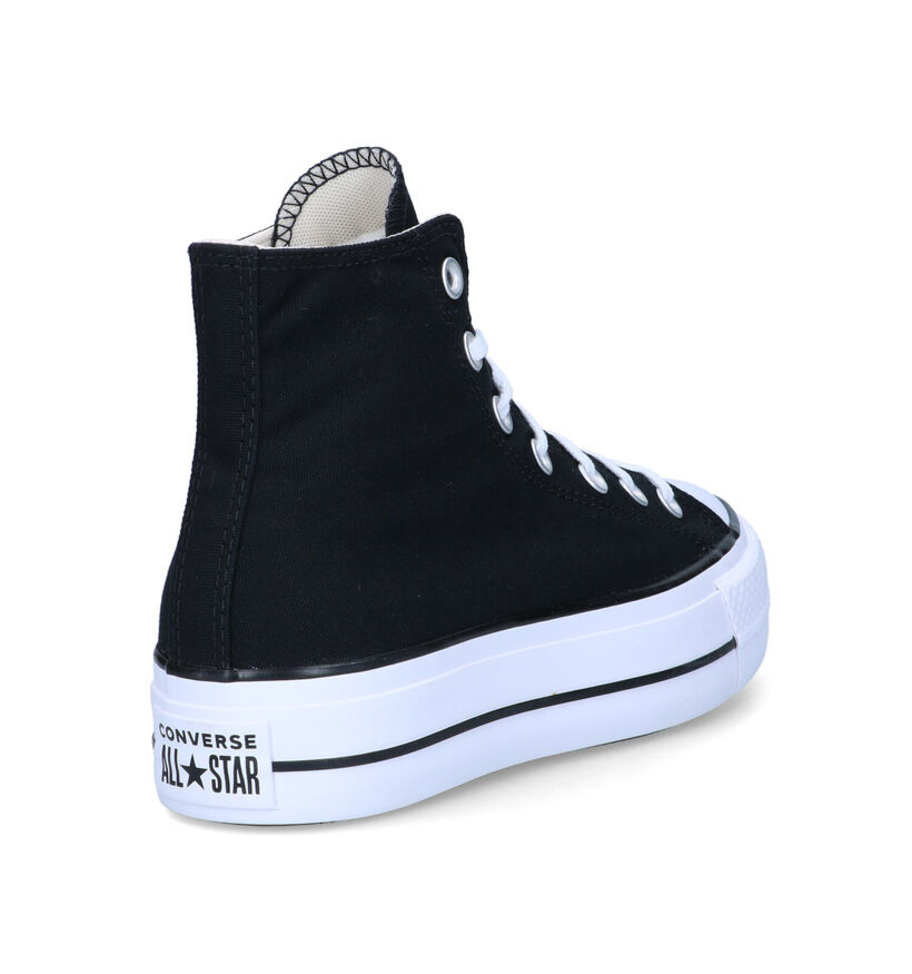 Converse Chuck Taylor AS Platform Baskets en Noir pour femmes (325498)