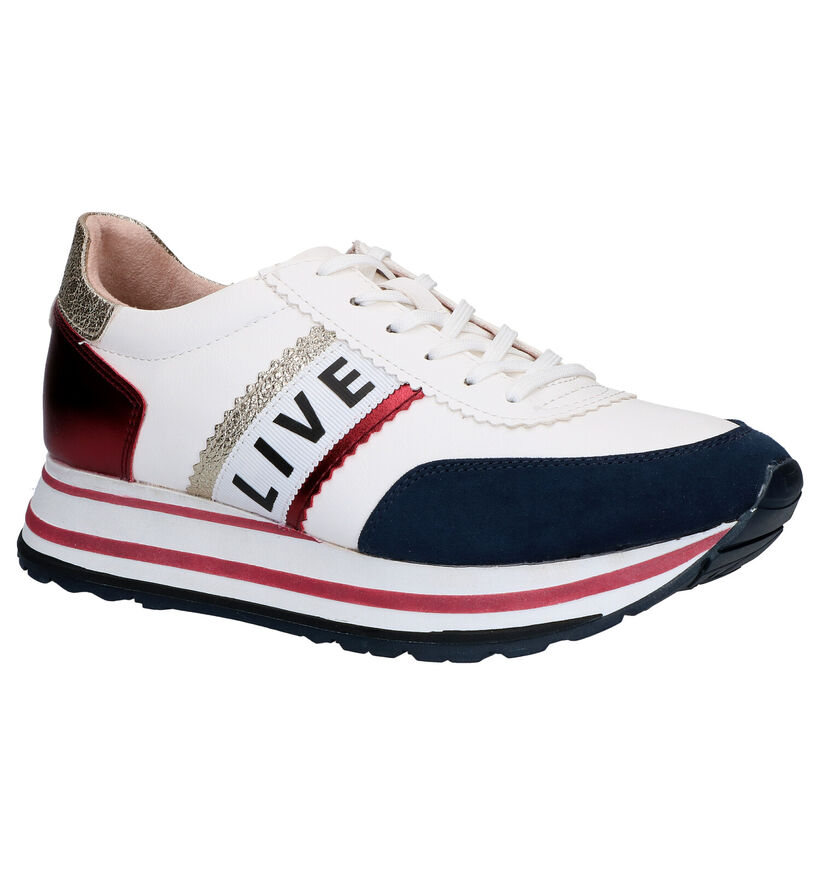 Tamaris Baskets casual en Blanc en simili cuir (283079)