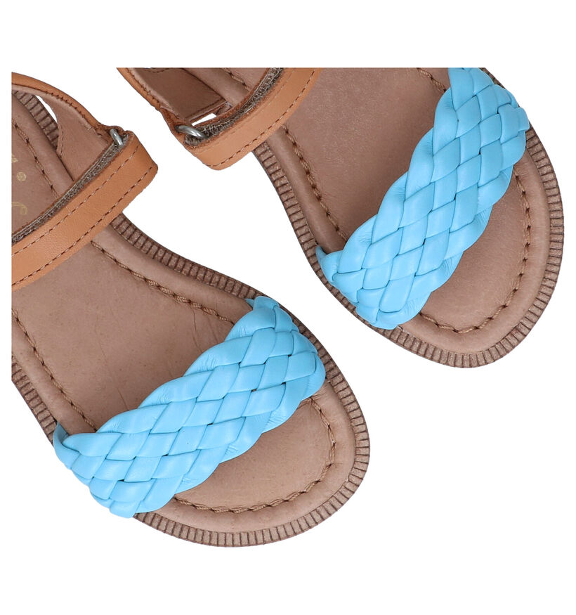 Clic! Sandales en Jaune clair en cuir (286068)