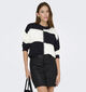 JDY Justy Witte/Zwarte Trui voor dames (359920)