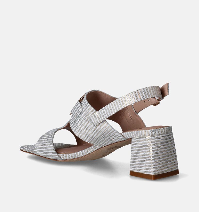 Nathan-Baume Gouden Sandalen met hak voor dames (356334)