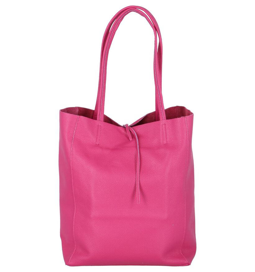 Dolce C. Shopper Tas Roze in leer (234999)