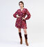 Vila Lina Rode Kaftan jurk voor dames (332520)