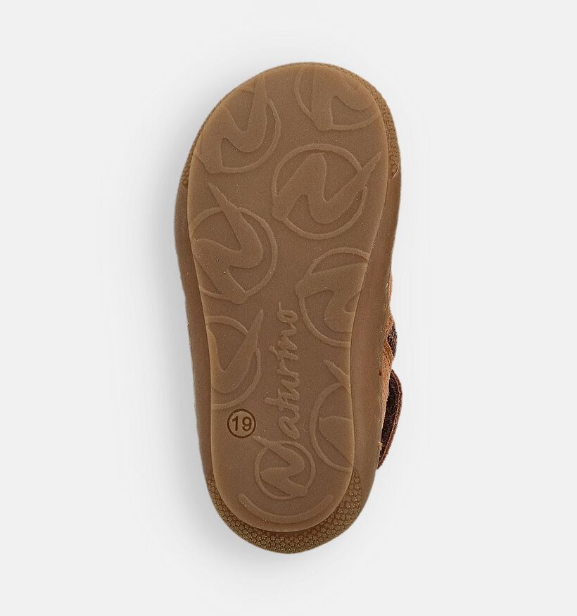 Naturino Sally Daisies Cognac Laarzen voor meisjes (364286) - geschikt voor steunzolen
