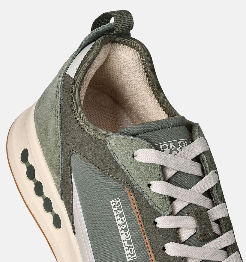 Napapijri Slate Chaussures à lacets en Vert pour hommes (354043) - pour semelles orthopédiques