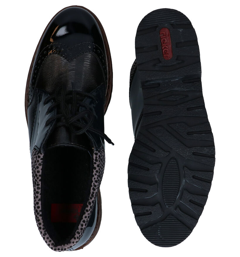 Rieker Chaussures confort en Noir en simili cuir (298603)