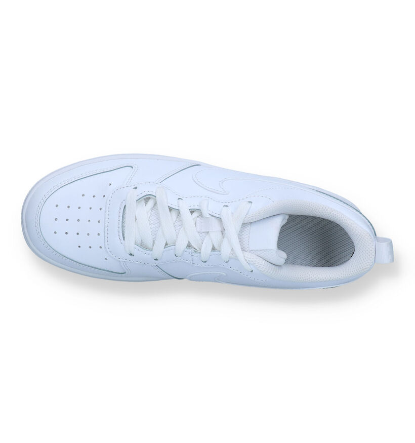 Nike Court Borough LOW 2 GS Witte Sneakers voor meisjes, jongens (350497)