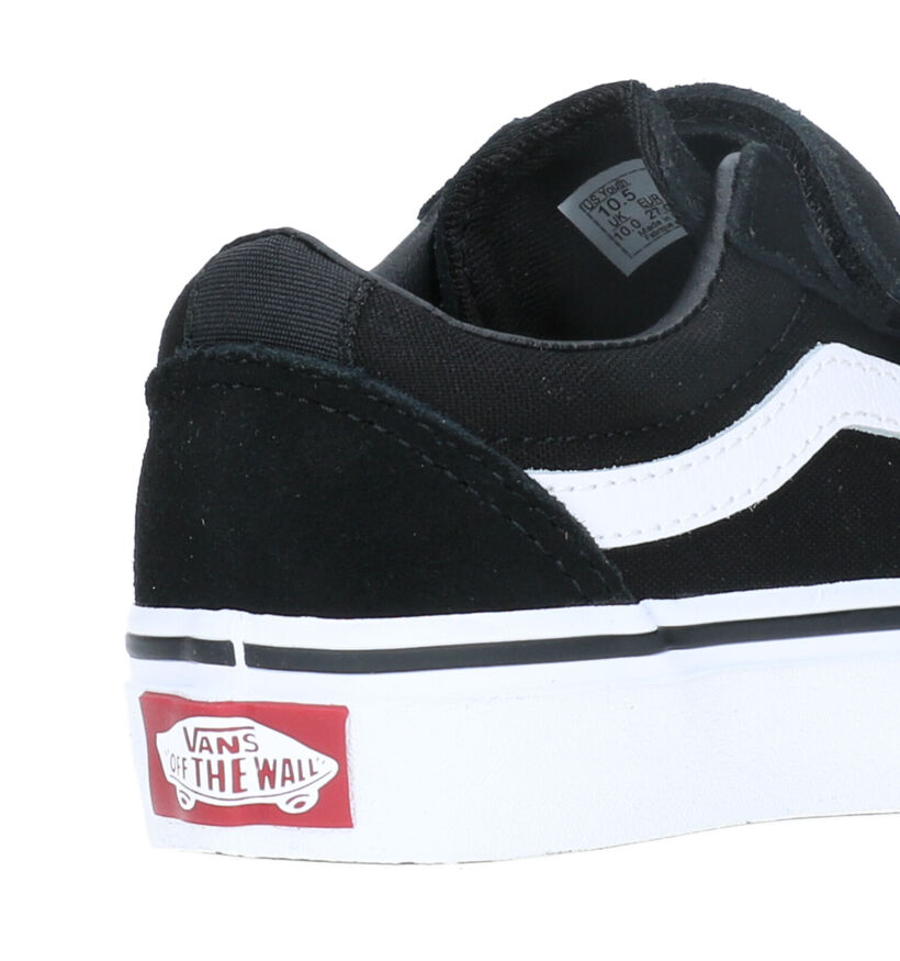 Vans Ward Baskets de skate en Noir pour filles, garçons (352757)