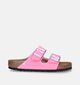 Birkenstock Arizona BF Patent Roze Slippers voor dames (337982)