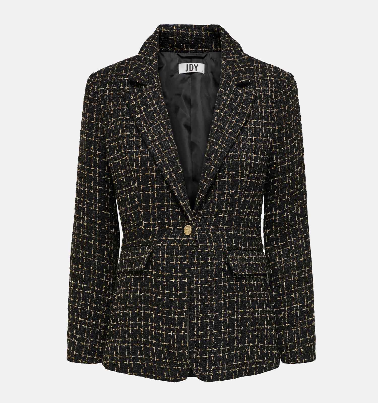 JDY Nancy Blazer en tweed en Noir Femmes Vestes en ligne sur TORFS.BE