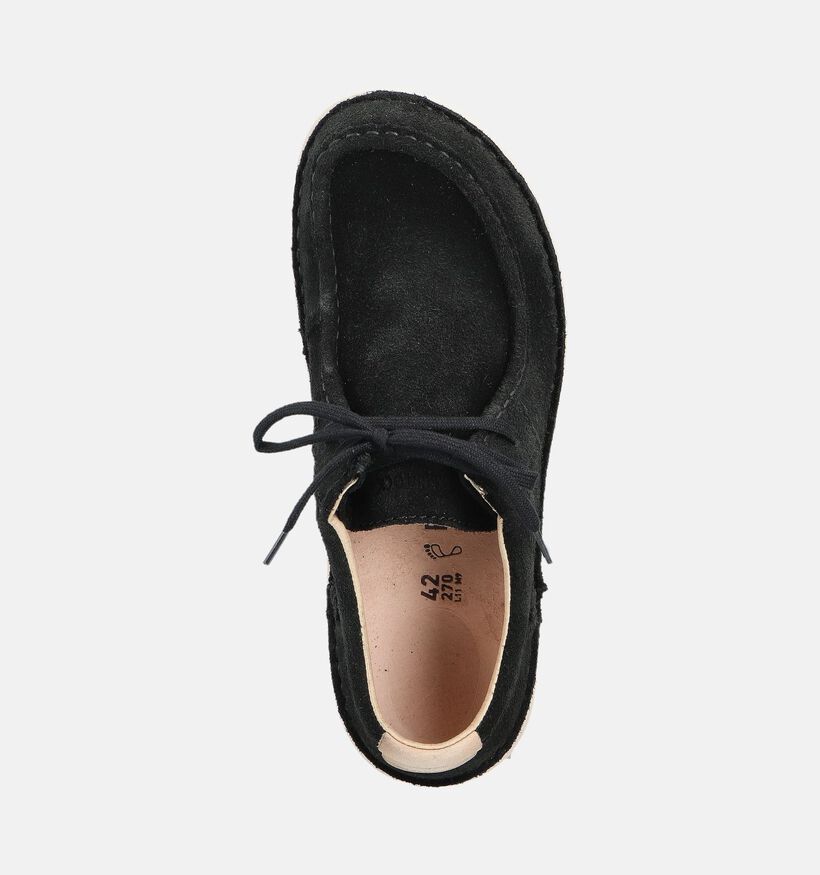 Birkenstock Pasadena Mocassins en Noir pour hommes (360273) - pour semelles orthopédiques