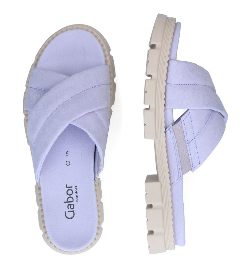 Comfort Nu-pieds plates en Pastel pour femmes (306195)