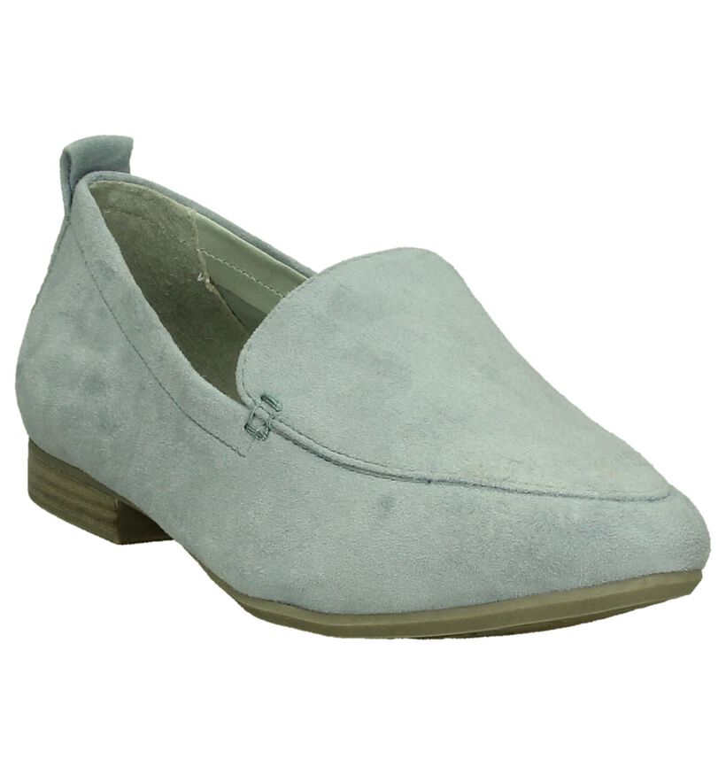 Be Natural Licht Blauwe Loafers, , pdp