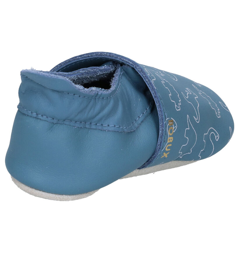 Bobux Dino Chaussons pour bébé en Bleu pour garçons (294784)