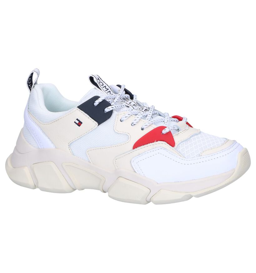 Tommy Hilfiger Baskets basses en Blanc en simili cuir (241733)