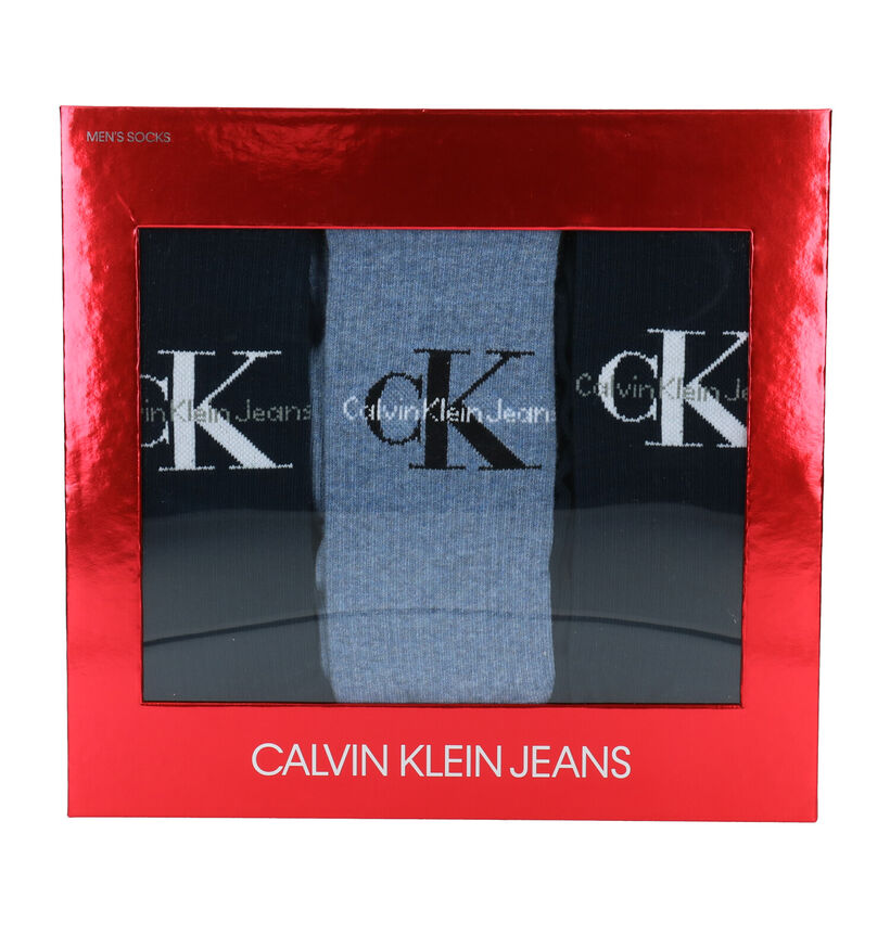 Calvin Klein Blauwe Sokken - 3 Paar (255635)