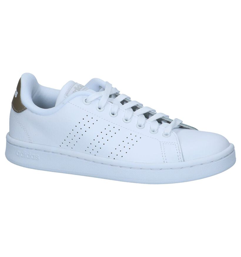 adidas Advantage CL Witte Sneakers in kunstleer (237075)