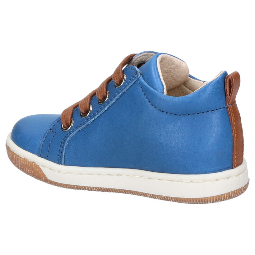 Falcotto Haley Chaussures Hautes en Bleu en cuir (275675)