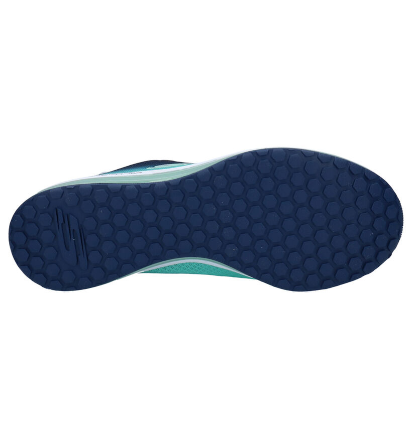 Skechers Blauwe Sneakers in stof (272775)