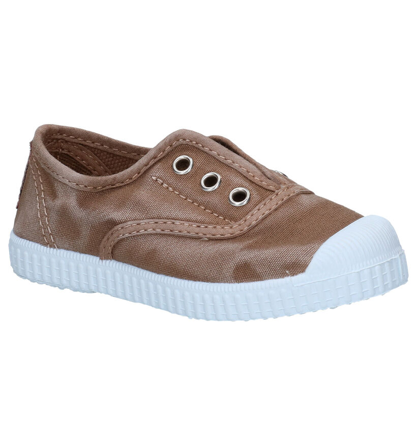 Cienta Slip-ons en Bleu pour filles, garçons (324049) - pour semelles orthopédiques