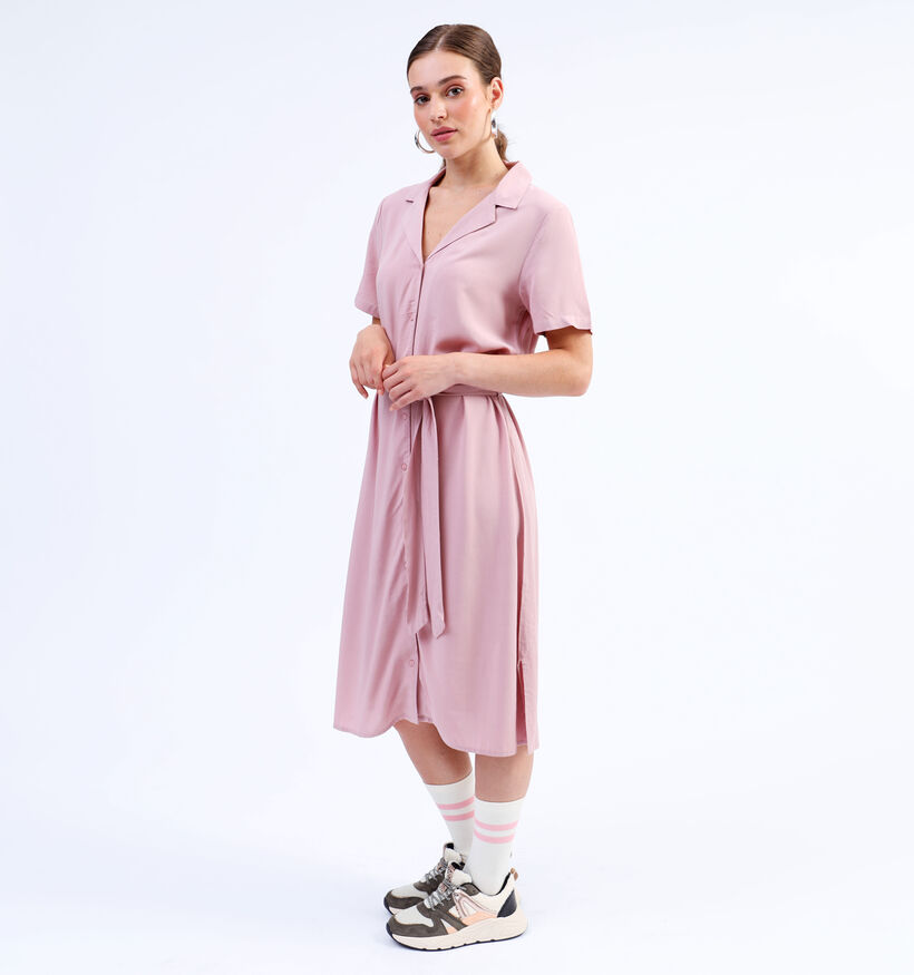 Pieces Olivia Robe chemise en Rose pour femmes (335720)