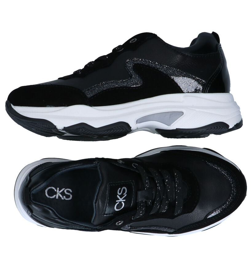 CKS Crispy Zwarte Sneakerss voor meisjes (286720)