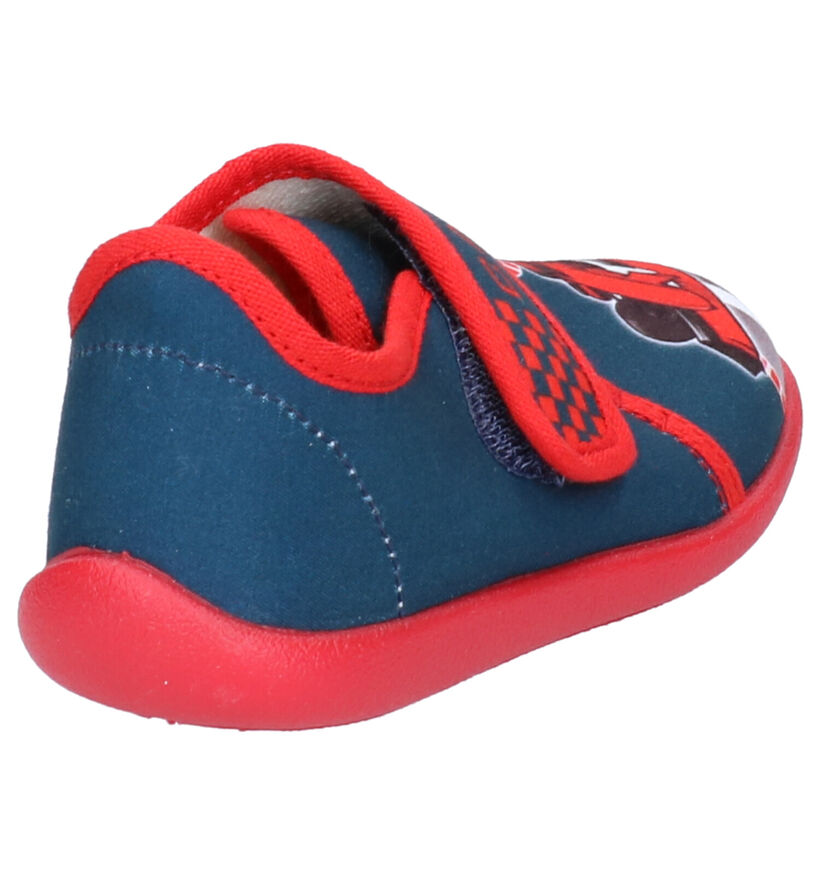 Bellamy Jisu Pantoufles en Bleu en textile (275514)