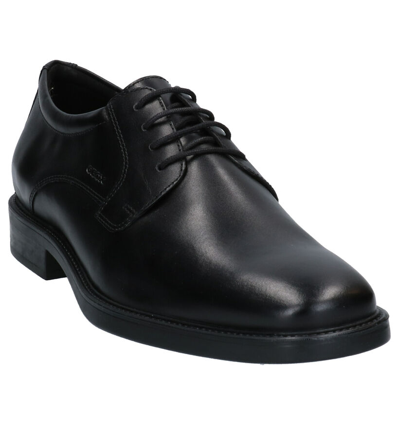 Geox Brandolf Chaussures habillées en Noir en cuir (266686)