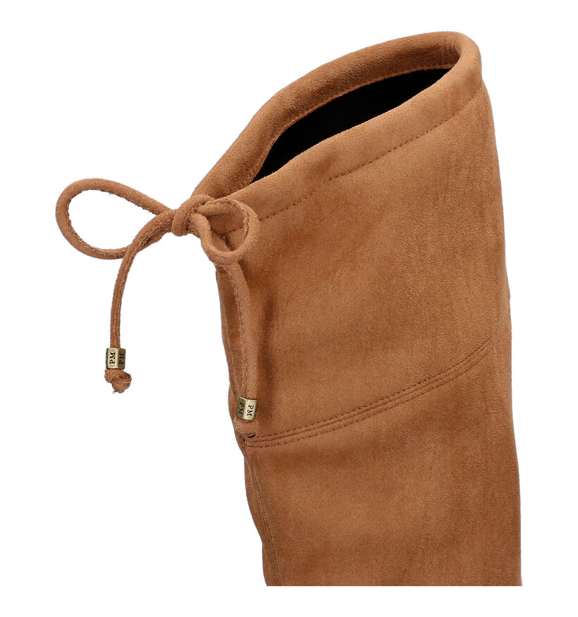 Pedro Miralles Bottes Overknee en Taupe pour femmes (298731)