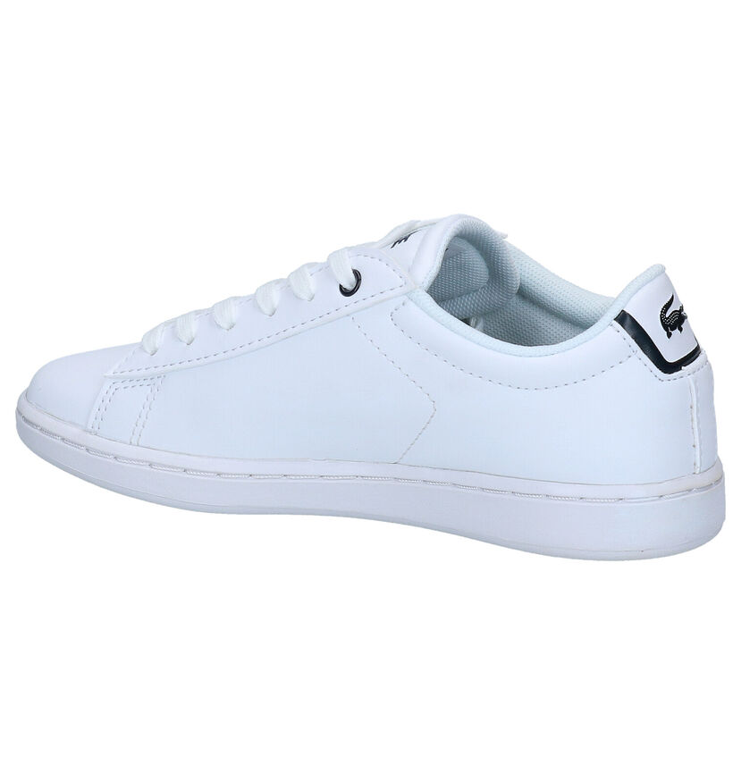 Lacoste Carnaby Evo Chaussures à lacets en Blanc en cuir (289809)