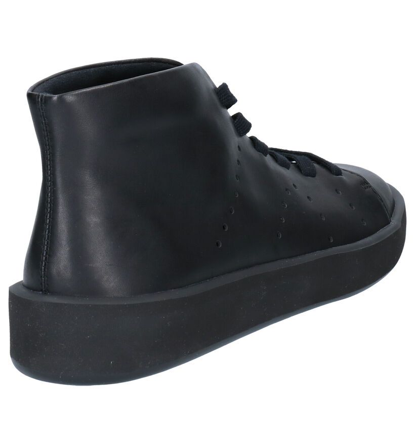 Camper Chaussures hautes en Noir en cuir (256257)