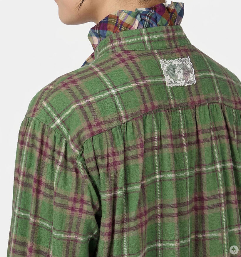 Orfeo Montana Groene Blouse met Lange Mouwen voor dames (381664)