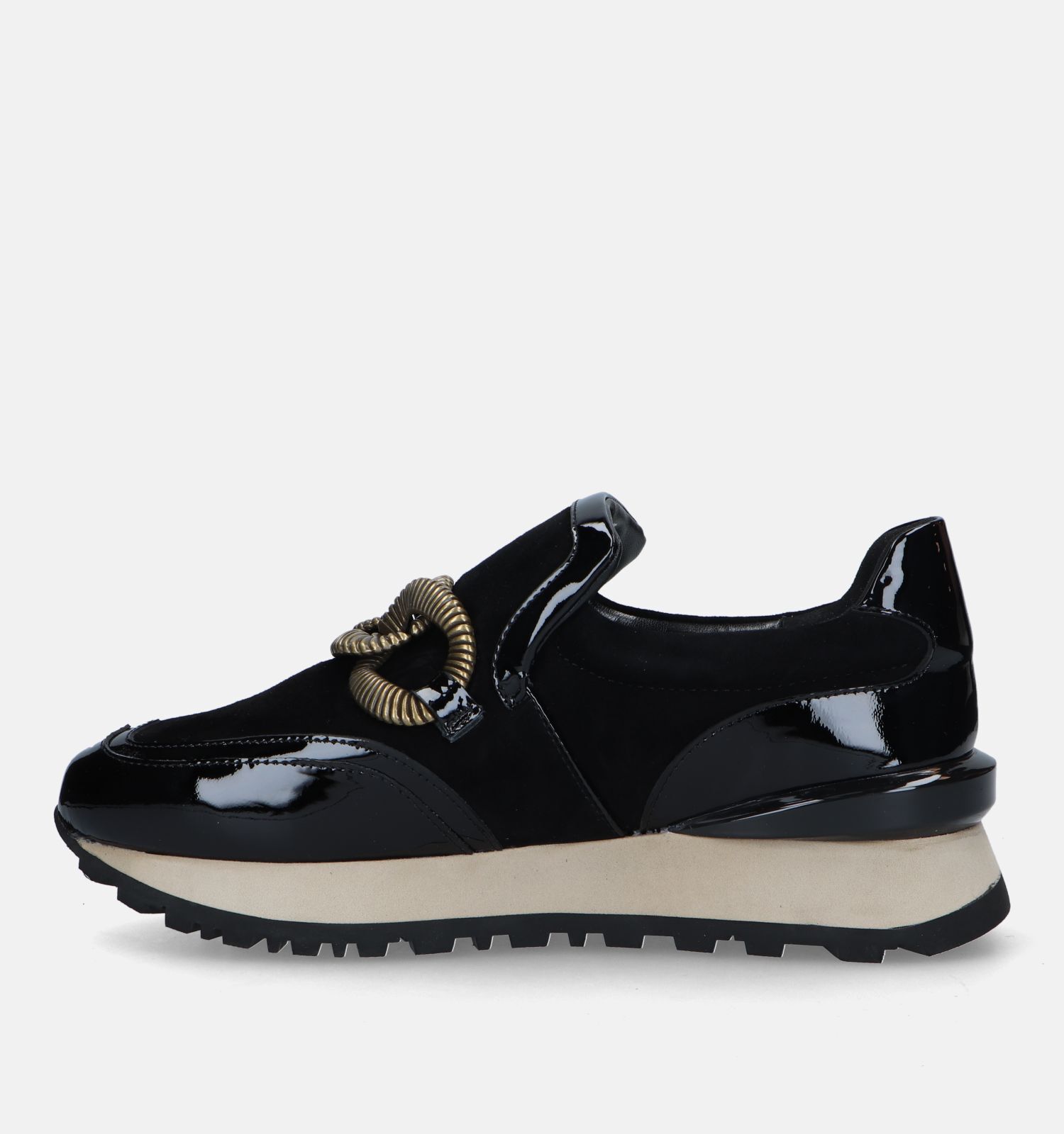 Nathan Baume Zwarte Instappers Dames Lage schoenen Online op TORFS.BE