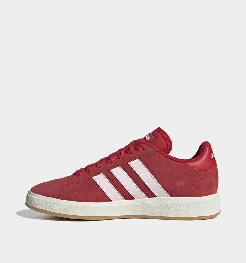 adidas Grand Court Base 00s Rode Sneakers voor dames (349020) - geschikt voor steunzolen