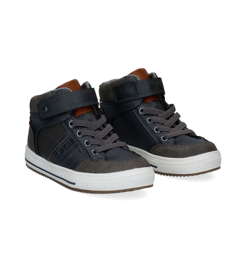Sprox Grijze Hoge Schoenen in kunstleer (297273)