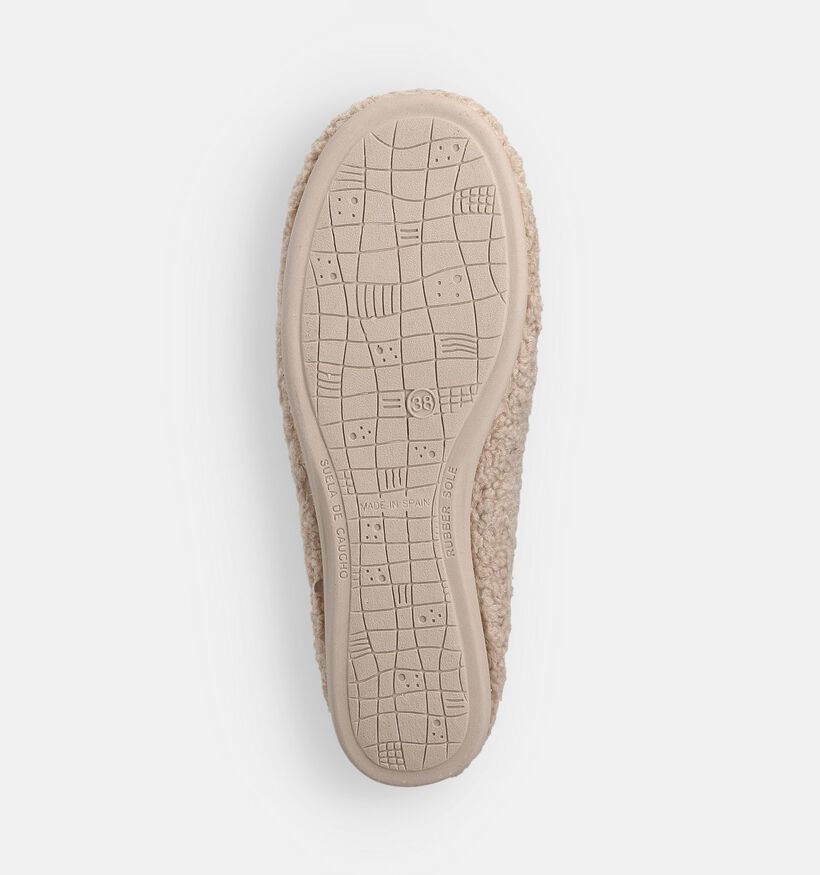 Scapa Pantoufles fermées en Beige pour femmes (364060)
