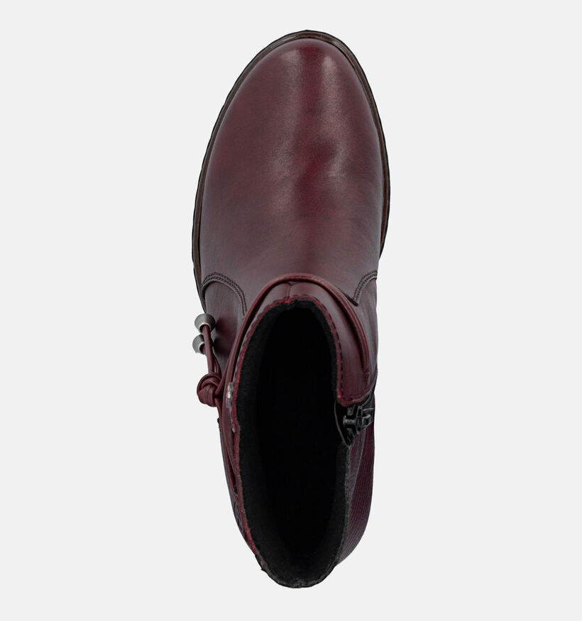 Rieker Bottines en Bordeaux pour femmes (377930)