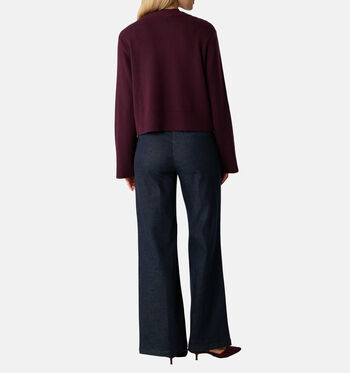 comma Vestes Bordeaux