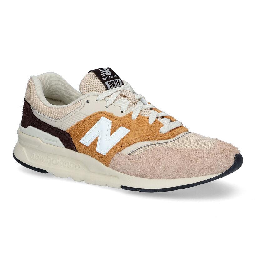 New Balance CM997 Blauwe Sneakers in nubuck (301747)