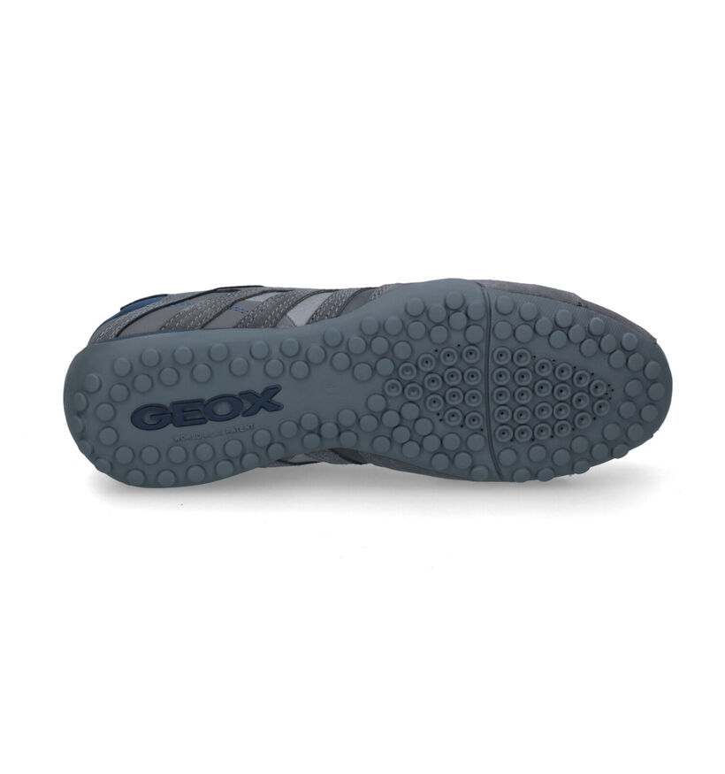 Geox Snake Blauwe Veterschoenen voor heren (315805) - geschikt voor steunzolen