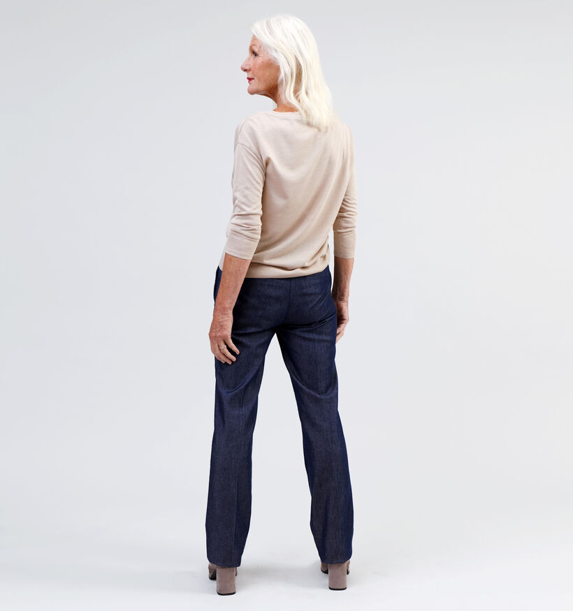 comma Straight leg jeans en Bleu pour femmes (334769)